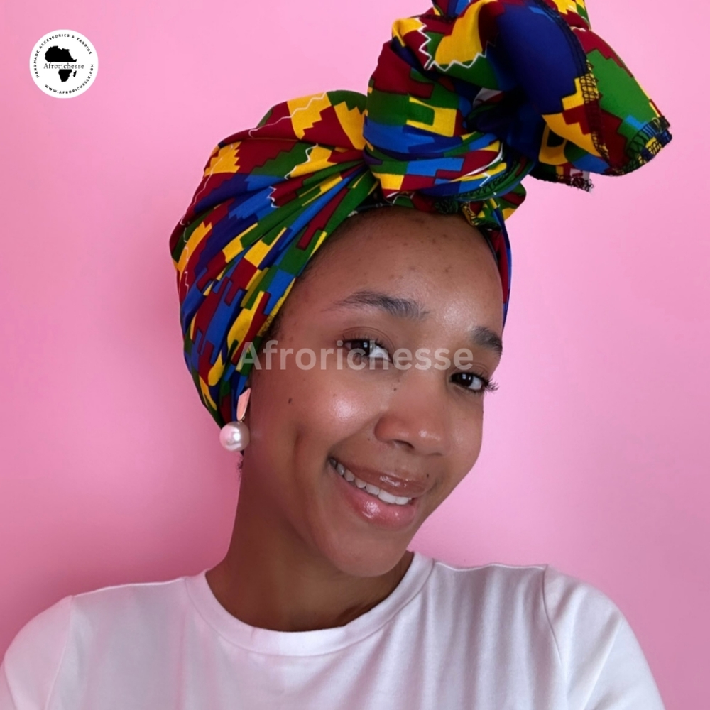African print fabric headwrap for women/Ankara headwrap for black women/headwear